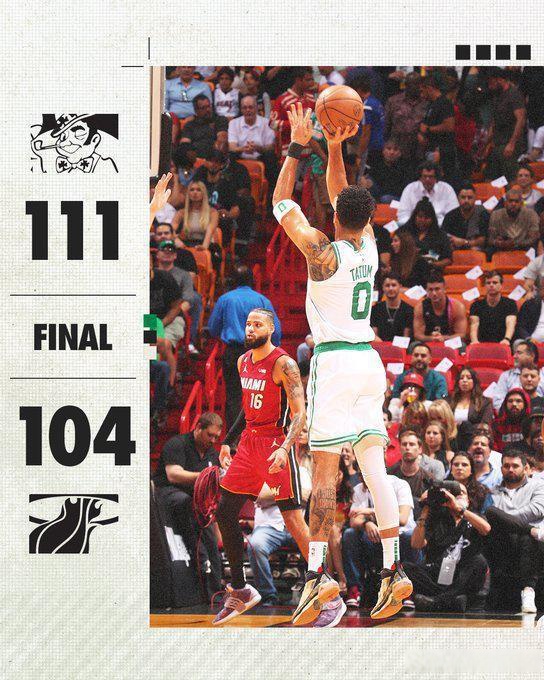 凯尔特人不敌热火，遭遇连败